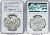 "Independence Day - Manila" silver Medal 1946-Dated XF45 NGC, Honeycutt-336. 35mm. HID09801242017 © 2023 Heritage Auctions | All Rights Reserved