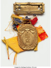 USA Administration "Red Rovers Carnival Zamboanga" Medal AU (ribbon tattered), 45x32mm (medal only). 17.31gm. Reverse stamped "Luis Zamora". Sold with...