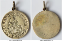 gilt-silver "Seal of the Don Cossacks" Medal ND XF (cleaned), 32mm. 19.30gm. Looped. Stamped "SILVER" on reverse. HID09801242017 © 2023 Heritage Aucti...