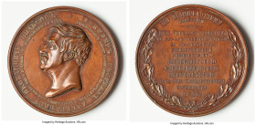Alexander II bronze "General Alexander Yakovlevish Wilson" Medal 1856 XF (cleaned), Diakov-658.1 (R1). 58mm. 102.3gm. HID09801242017 © 2023 Heritage A...