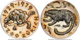 Confederation silver "Zurich Zoo" Medal 1979 MS68 NGC, 33mm. Exquisite animal designs on each side. HID09801242017 © 2023 Heritage Auctions | All Righ...