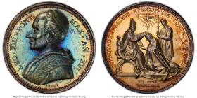 Leo XIII silver Specimen "Episcopal Consecration" Medal Anno XVI (1893) SP61 PCGS, Bartolotti-893, Rinaldi-87. 44mm. By F. Bianchi. ​​LEO XIII PONT MA...