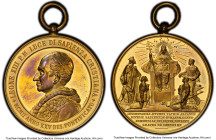 Leo XIII brass Specimen Medal 1902 SP64 PCGS, Modesti-376. 46mm. HID09801242017 © 2023 Heritage Auctions | All Rights Reserved