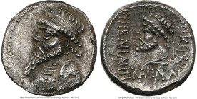 ELYMAIS KINGDOM. Kamnaskires V (ca. 54-32 BC). AR tetradrachm (24mm, 12h). NGC XF. Seleucia ad Hedyphon, dated Seleucid Era Year 261 (52/1 BC). Diadem...