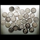 CENTENARIO DE LA Peseta LOTES DE CONJUNTO Peseta. AR. Lote de 28 monedas. G. Provisional (4), Alfonso XII (5) y Alfonso XIII (19) Comercial. BC- a MC