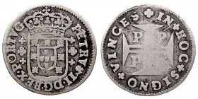 MONEDAS EXTRANJERAS PORTUGAL Pedro II. 60 Reis. AR. S/F. Gomes 40. BC