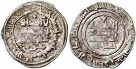 * AH 387. Califato. Hixem II. Al Andalus. Dirhem. (V. 533) (Fro. 36). 3,15 g. MBC.