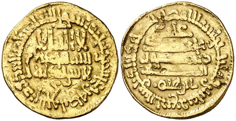 * AH 284. Aglabitas de Túnez. Ibrahim II. Dinar. (S.Album 447) (Lavoix 873). 4,1...