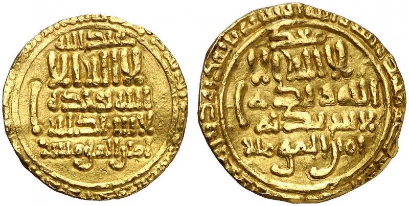 * Fatimidas de Egipto y Siria. Al-Mahdy y al-Mu'izz. (S.Album 688A y 697.2). Lot...