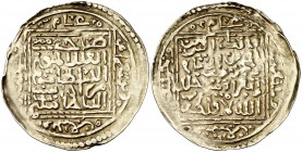 * AH 995. Imperio Otomano. Murad III. (Tilimsan). Doble dinar. (S.Album 1331) (Mitch. W. of I. 1261). 4,17 g. Emisión otomana en Argelia, con módulo y...