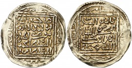 * AH 1013. Imperio Otomano. Mehmed III. (Tilimsan). Doble dinar. (S.Album 1339) (Mitch. W. of I. 1266). 4,13 g. Acuñación otomana en Argelia, com módu...