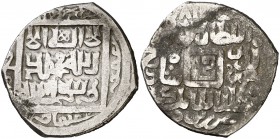 * AH 811. Timuridas de Persia. Shah Rukh ibn Timur. Yazd. Tanka. (S.Album 2401.1) (Mitch. W. of I. 1932 ss var). 5,05 g. MBC.