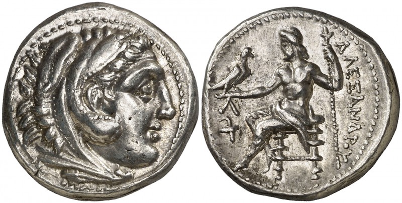 Imperio Macedonio. Alejandro III, Magno (336-323 a.C.). Anfípolis. Tetradracma. ...