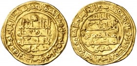 AH. 358. Califato. Al-Hakem II. Medina Azzahra. Dinar. (V. 469) (Fro. 8). 3,91 g. Rara. MBC+.