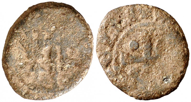 Comtat d'Urgell. Beatriu de Cardona, comtesa consort (1363-1371). Pugesa de plom...