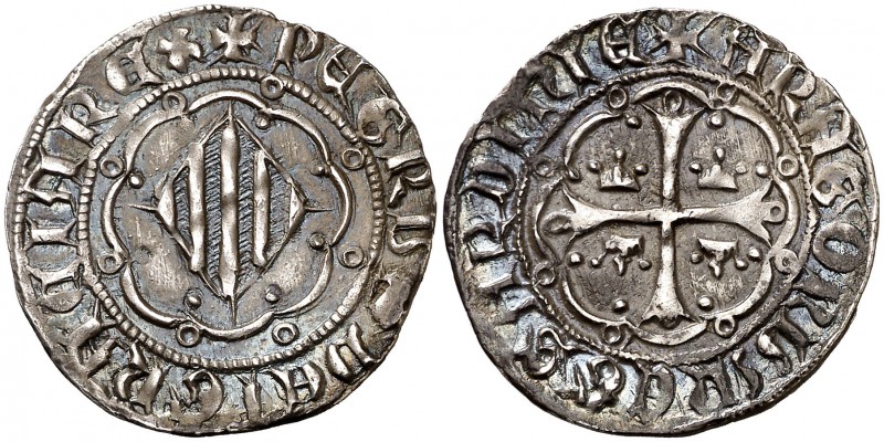 Pere III (1336-1387). Sardenya (Esglésies). Alfonsí. (Cru.V.S. 460) (Cru.C.G. 22...