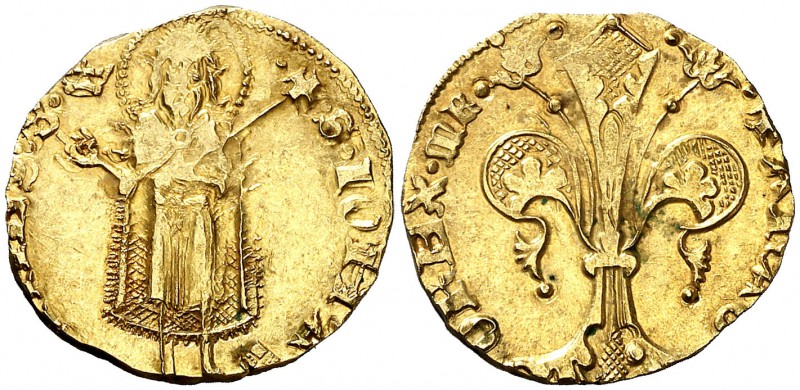 Martí I (1396-1410). València. Florí. (Cru.V.S. 504) (Cru.Comas 44) (Cru.C.G. 22...