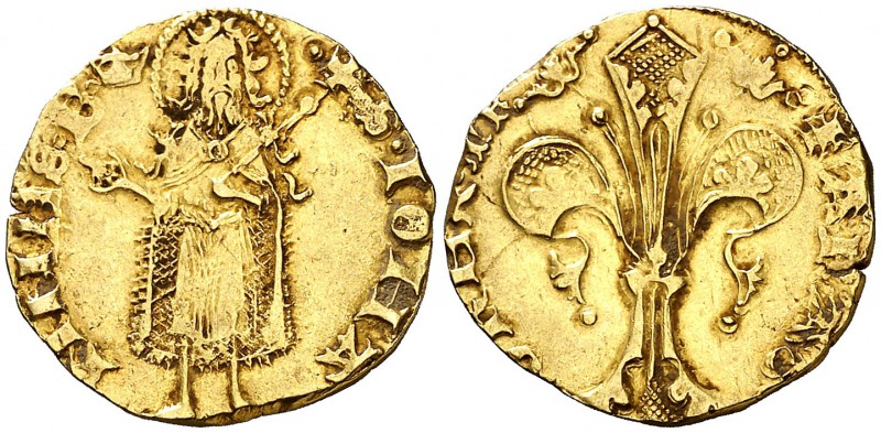 Martí I (1396-1410). València. Florí. (Cru.V.S. 505) (Cru.Comas 42) (Cru.C.G. 22...