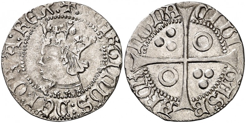 Martí I (1396-1410). Barcelona. Croat. (Cru.V.S. 515) (Cru.C.G. 2316a). 2,83 g. ...
