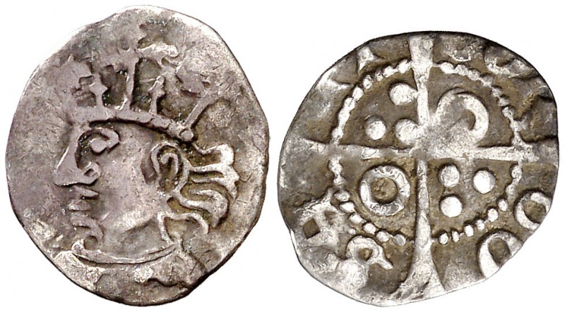 Pere de Portugal (1464-1466). Tortosa. Terç de Croat. (Cru.V.S. 922) (Cru.C.G. 3...