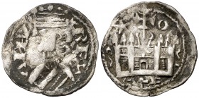 Alfonso VIII (1158-1214). Osuna. Dinero. (AB. 202) (Mozo A8.36.22). 1,04 g. Concreciones. Muy rara. MBC.
