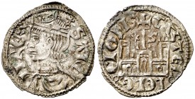 Sancho IV (1284-1295). Sevilla. Cornado. (AB. 301). 0,67 g. Preciosa pátina. Bella. EBC.