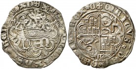 Enrique IV (1454-1474). Segovia. Real de anagrama. (AB. 712). 3,34 g. Ex Áureo & Calicó 20/03/2014, nº 1439. MBC+.