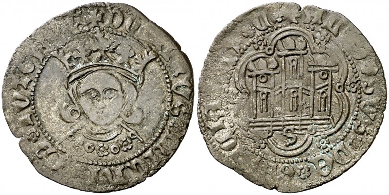 Alfonso de Ávila (1465-1468). Sevilla. Cuartillo. (AB. 852). 2,88 g. Ex Áureo & ...