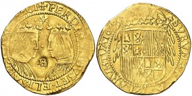 1626. Felipe IV. Barcelona. 1 trentí. (Cal. 217) (Cru.C.G. 4408d). 7,07 g. Estrella de seis puntas, punto y B resellada sobre estrella entre los busto...