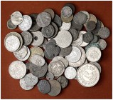 Lote de 80 monedas árabes, de diversas épocas y países. A examinar. BC-/EBC-.