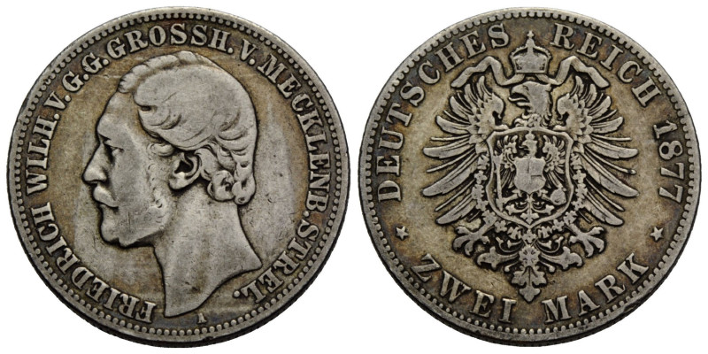 Kaiserreich / Empire Mecklenburg-Strelitz, Grossherzogtum
Friedrich Wilhelm, 18...