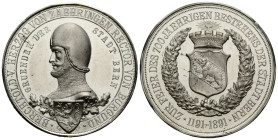Bern / Berne Medaillen / Medal
 Zinnmedaille / Tin medal 1891. 38.0 mm. zur Feier des 700 Jäehrigen Bestehens der Stadt Bern / to the 700th anniversa...