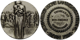 Bern / Berne Medaillen / Medal
 Silbermedaille / Silver medal 1914. 45.0 mm. Auf die Schweizerische Landesausstellung in Bern / To the Swiss National...