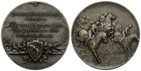 Bern / Berne Medaillen / Medal
 Silbermedaille / Silver medal 1921. 40.0 mm. Show jumping award, Obv. legend SPRING-KONKURRENZ / BERN 1921 / FÜR GUTE...