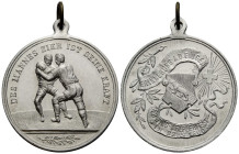 Bern / Berne
 Aluminium 1900. 38.8 mm. Eidgenössisches Schwing- und Älplerfest / Federal Wrestling and Alpine. Zwei Schwinger im Wettkampf. / Two swi...