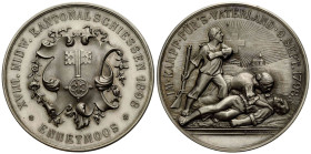 Nidwalden Ennetmoos
 Silbermedaille / Silver medal 1898. 45.0 mm. Ennetmoos. XVIII. Nidwaldner Kantonalschiessen / Cantonal Shooting. Stempel von / b...