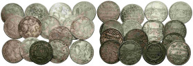 Zürich / Zurich Stadt und Kanton / City and canton
 Halbtaler / Half thaler 1652-1788. Vierteltaler / Quarter-thaler 1652 & div. Halbtaler / Half tha...