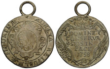 Zürich / Zurich Stadt und Kanton / City and canton
 Halbgulden 1758. 30.2 mm., Silber / Silver, 20 Schilling. HMZ 2-1166dd. 8.00 g. Gehenkelt / with ...