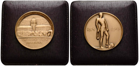 Zürich / Zurich
 Bronzemedaille / Bronze medal 1914. 50.4 mm. Universität Zürich Einweihung, Inauguration of the University of Zurich 18.4.1914. Durc...