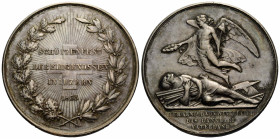 Schützentaler & Schützenmedaillen / Shooting talers & Shooting medals Luzern / Lucerne
 Silbermedaille / Silver medal 1853. 41.0 mm.Schützenmedaille,...