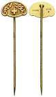 Anstecknadel / Pin. o. J. / ND. 45.6 mm. Gold 0.750. Anstecknadel / Pin. SKV / SSEC (Schweizerischer Kaufmännischer Verband / Société suisse des emplo...