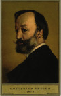 Postkarten Schweiz
 Bild Gottfried Keller. Rs. BUNDESFEIER POSTKARTE, unbeschrieben. (Erhaltung bitte siehe Fotos).