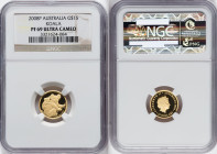 Elizabeth II gold Proof "Koala" 15 Dollars (1/10 oz) 2008-P PR69 Ultra Cameo NGC, Perth mint, KM1873. HID09801242017 © 2023 Heritage Auctions | All Ri...