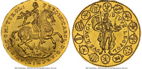 Ferdinand III gold Restrike 2 Ducat 1642-Dated (1963) MS68 NGC, Vienna mint, KM-XM29, cf. Fr-247 (original issue). HID09801242017 © 2023 Heritage Auct...