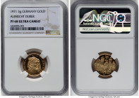 "Albrecht Durer 500th Birthday" gold Proof Medal 1971 PF68 Ultra Cameo NGC, KM-Unl. 3gm. HID09801242017 © 2023 Heritage Auctions | All Rights Reserved...
