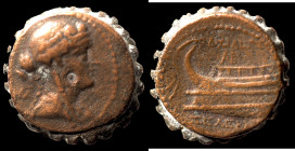 Seleukos IV. Philopator. (187-175 BC). Bronze Æ. (19mm, 8,32g) Antioch.