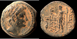 Alexander II. Zabinas. (128-122 BC). Bronze Æ. (19mm, 8,23g) Antioch.
