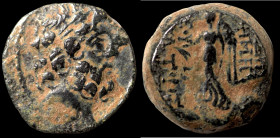 Antiochos VII. Euergetes. (138-129 BC). Bronze Æ. (17mm, 6,01g) Antioch.