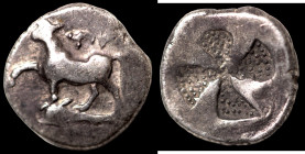 Thrace. (340-320 BC). AR Siglos. (13mm, 200g) Byzantion.