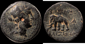 Alexander I. Balas (152-145 BC). Bronze Æ. (15mm, 3,41g) Antioch.